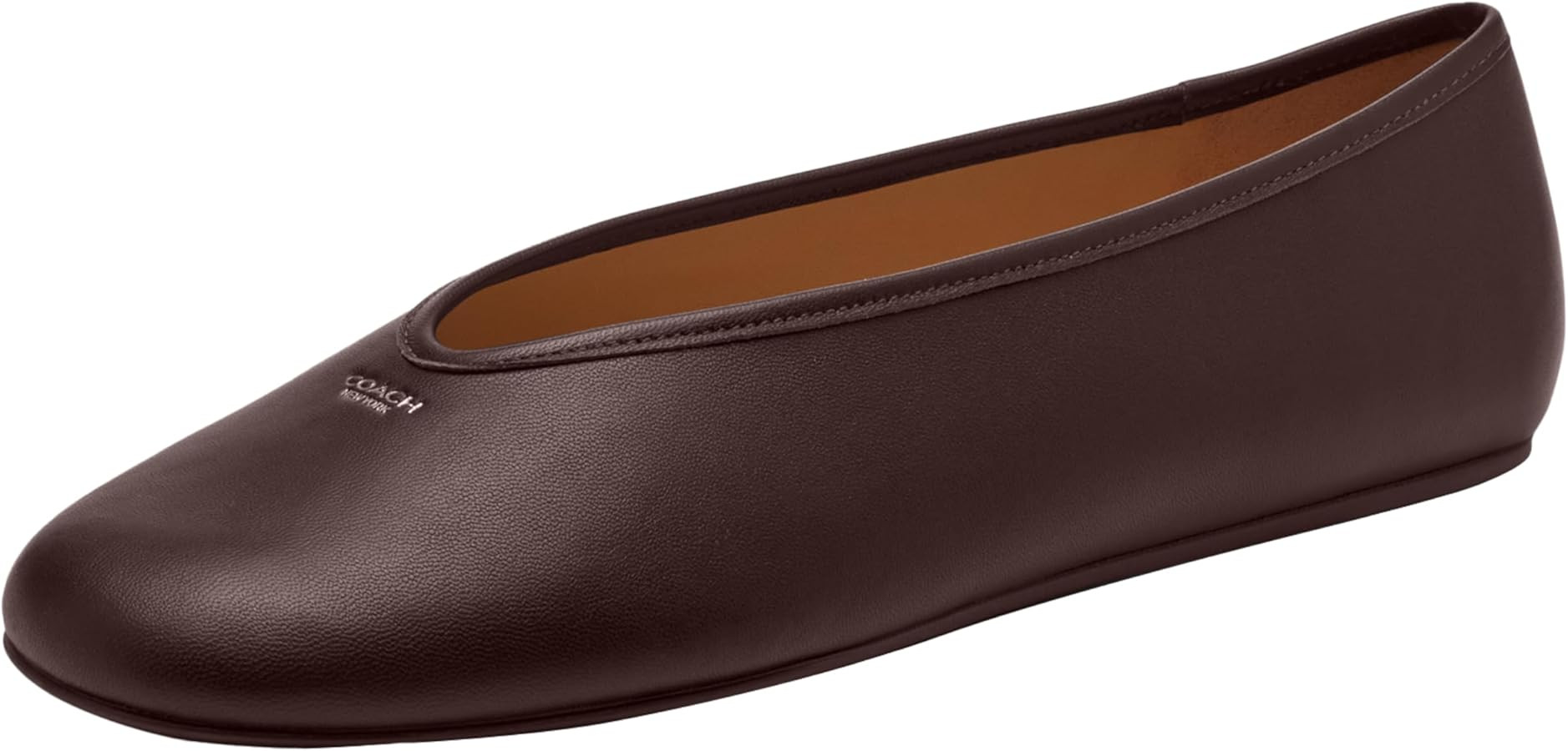 Coach Women's Houston Ballet Flat, Maple, 7.5 | Amazon (US)