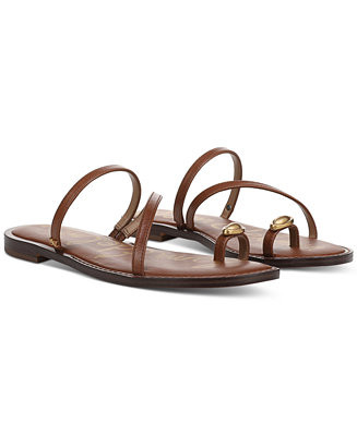 Sam Edelman Women's Harlyn Slide Flat Sandals - Macy's | Macy's