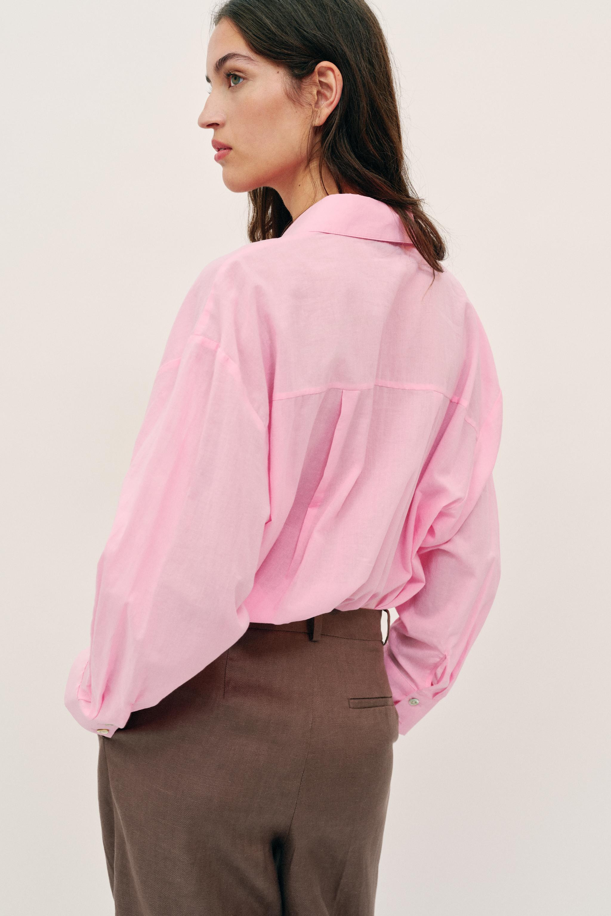 CHEMISE OVERSIZE EN COTON | Zara FR