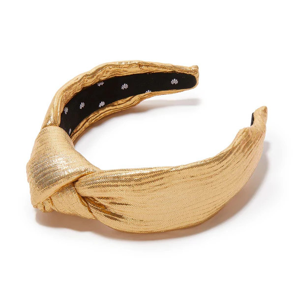 GOLD MADISON CHOCK KNOTTED HEADBAND | LELE SADOUGHI