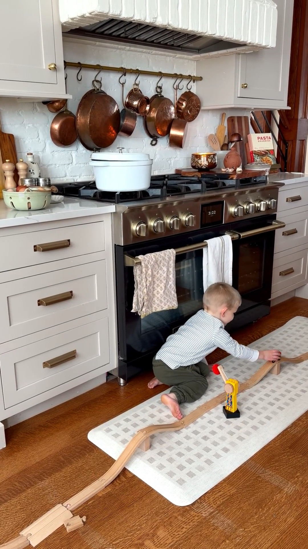 Everyday moments captured in the kitchen 🚂

#LTKmomlife #LTKHome #LTKKids