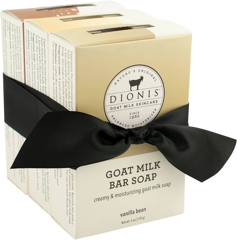 Dionis Goat Milk Skincare Bar Hand Soap-Shea Butter & Olive Oil Nourish, Moisturize, Restore, For... | Amazon (US)