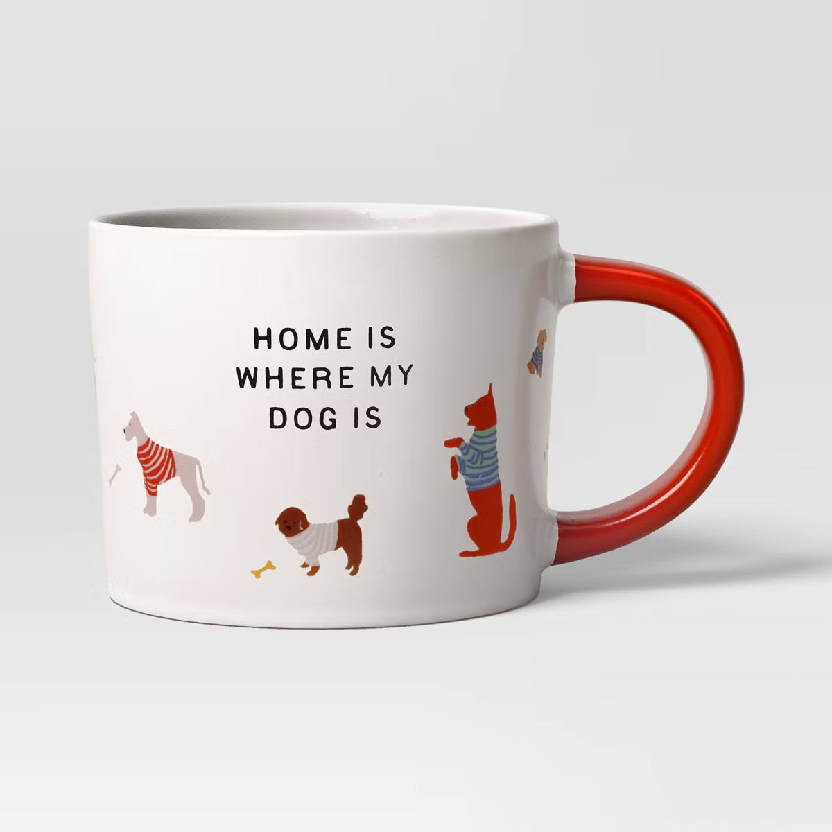 17oz Stoneware HOME IS WHERE MY DOG IS Mug - Room Essentials™ | Target