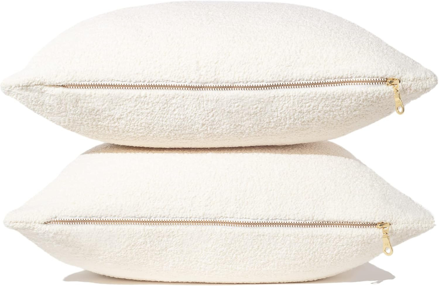 MOBHREEN Throw Pillow Covers Set of 2 Pillow Covers 18x18 YKK Zipper Decorative Pillow Covers Cus... | Amazon (US)