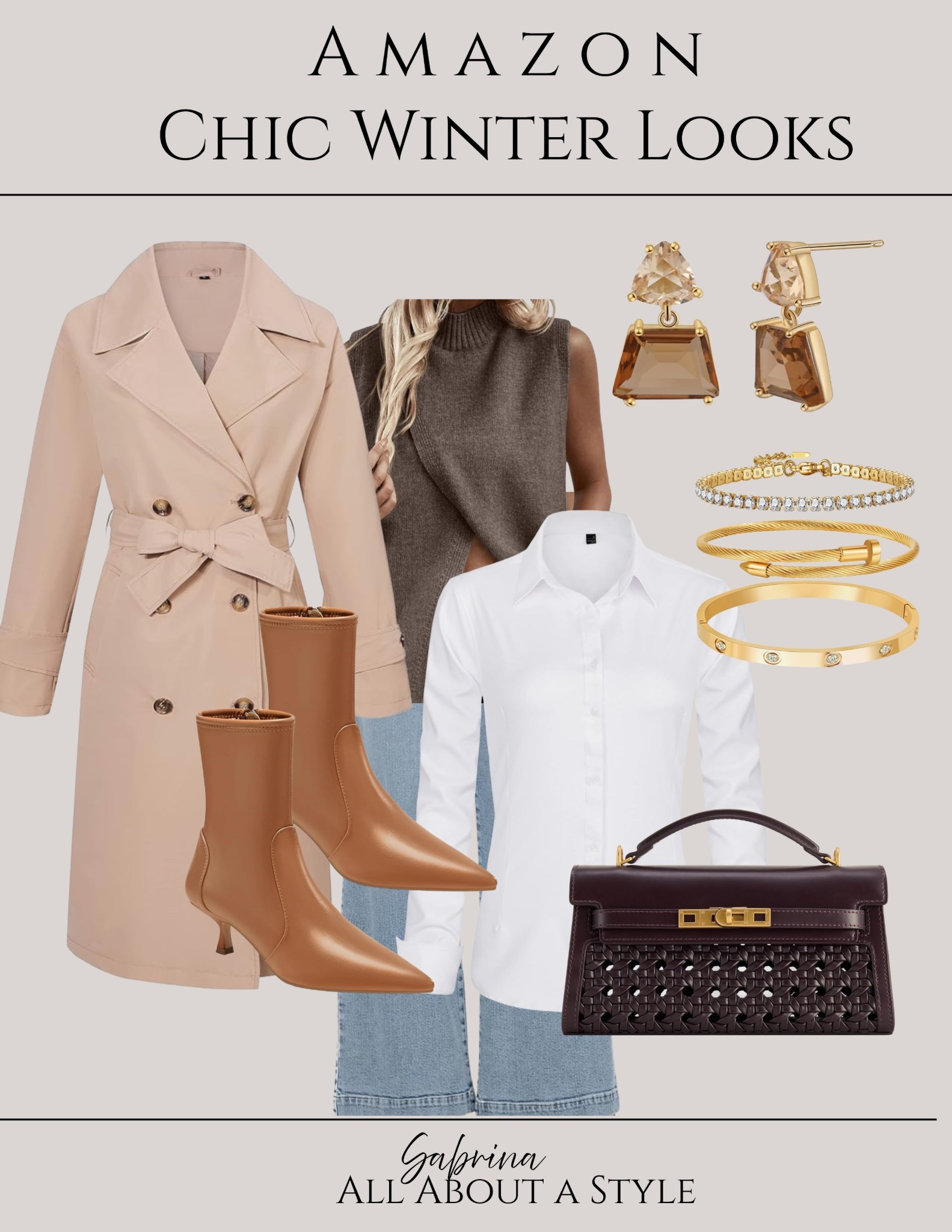  Elevated winter essentials styled the chic way—classic neutrals with a modern twist.

#WinterLook #ChicStyle #LTKWinter #NeutralAesthetic #StyledInNeutrals #LTKFashion #ColdWeatherStyle

#LTKSeasonal #LTKFindsUnder100