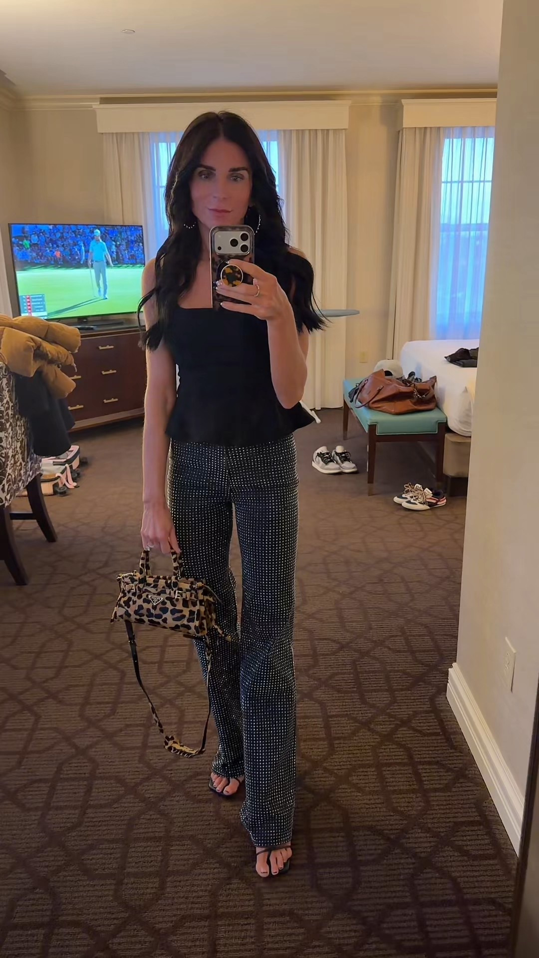 Love these fun pants!
Wearing a 25 and small top 

#LTKNYFW #LTKootd #LTKValentine