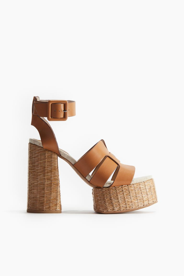 Heeled Platform Espadrilles | H&M (US + CA)