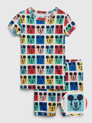 babyGap | Disney 100% Organic Cotton Mickey Mouse PJ Shorts Set | Gap (US)