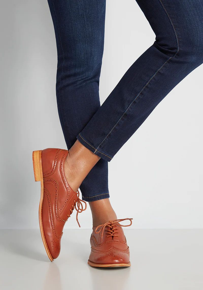 Talking Picture Oxford Flat | ModCloth