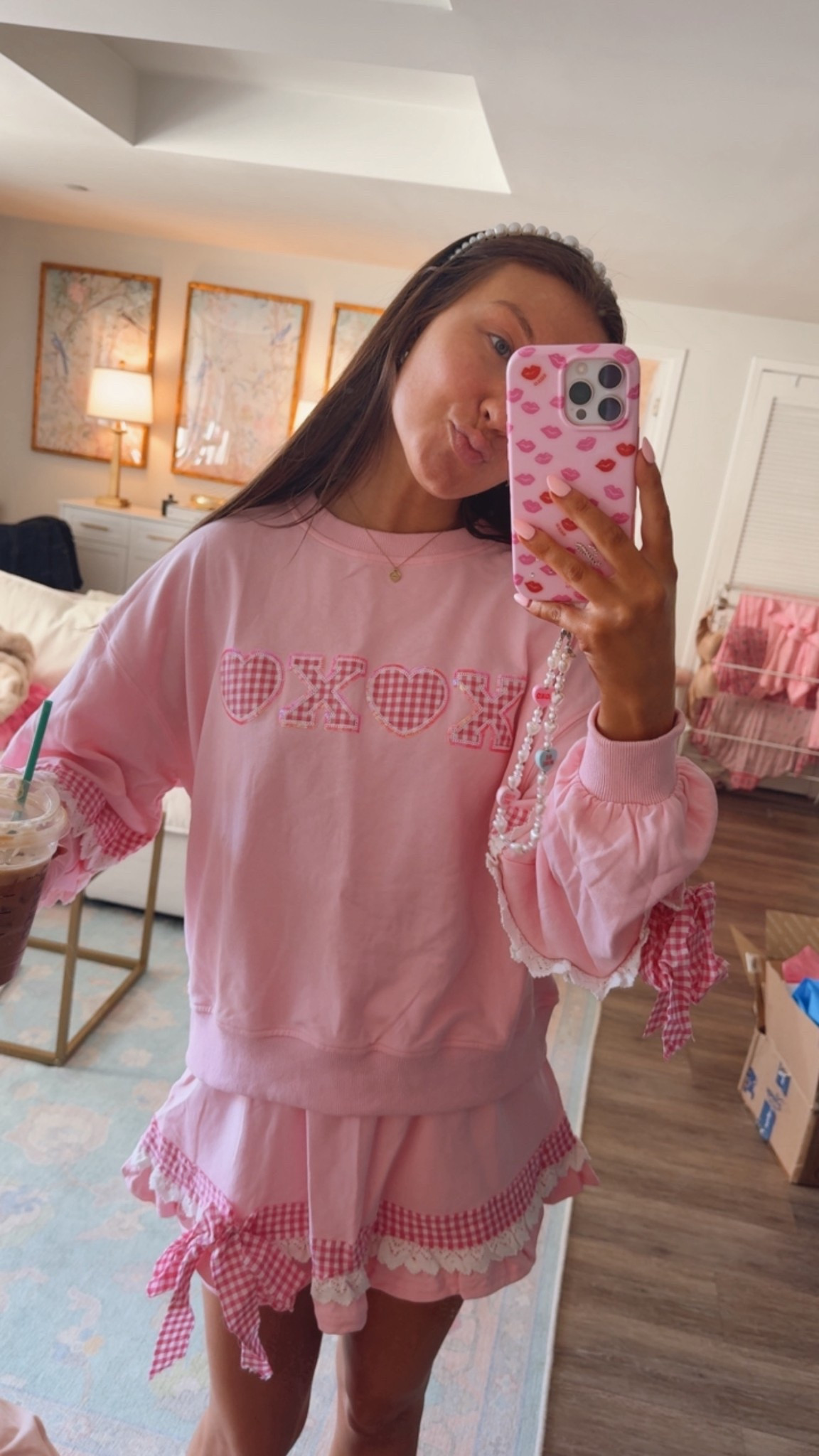 Cozy pink set for Valentine’s Day! 💝✨💌

#LTKValentine #LTKootd