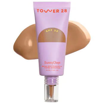 SunnyDays SPF 30 Tinted Sunscreen Foundation - Tower 28 Beauty | Sephora | Sephora (US)