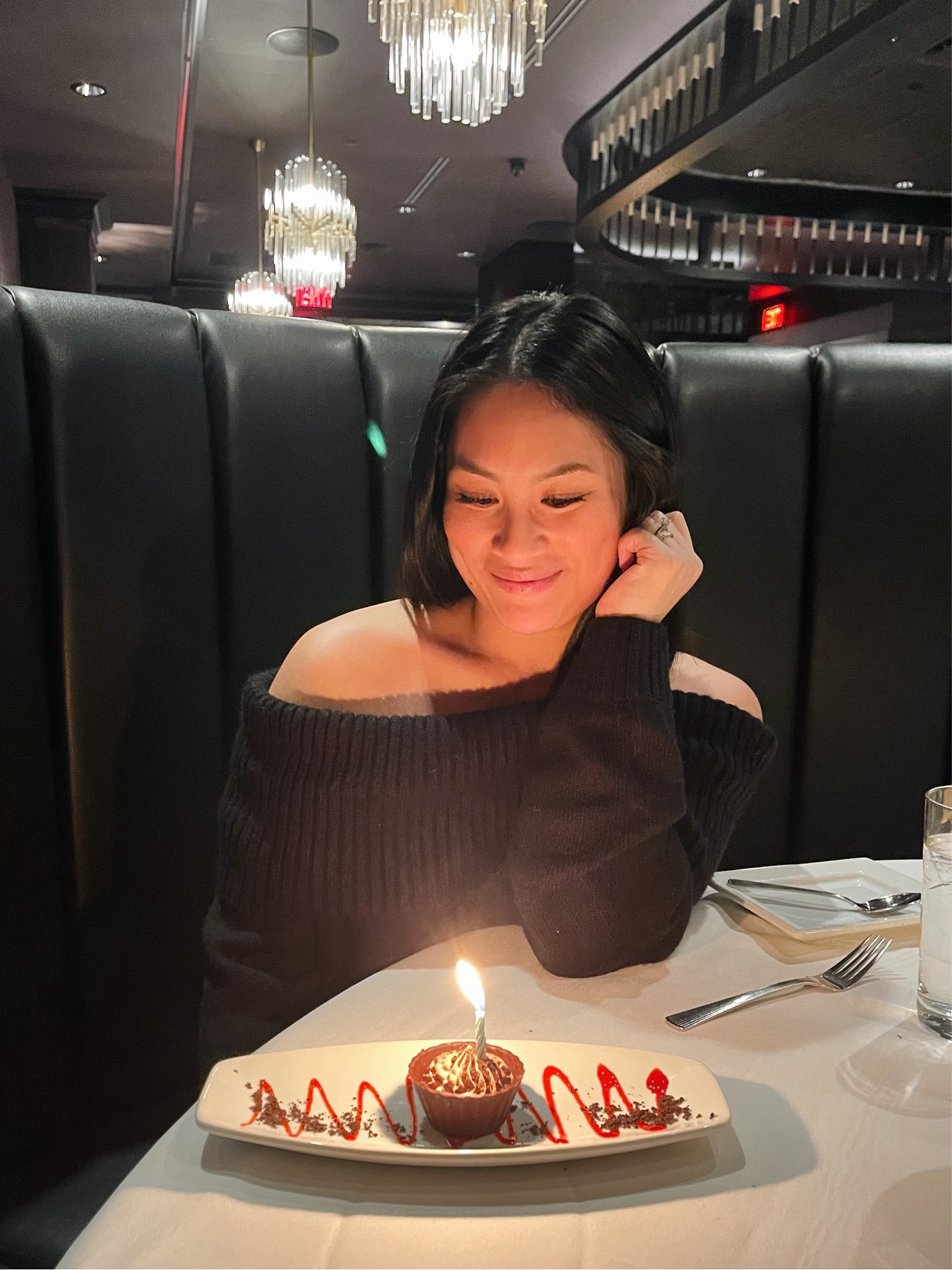 Birthday dinner 🖤🫶🏼🧁✨ 

#LTKMostLoved #LTKStyleTip