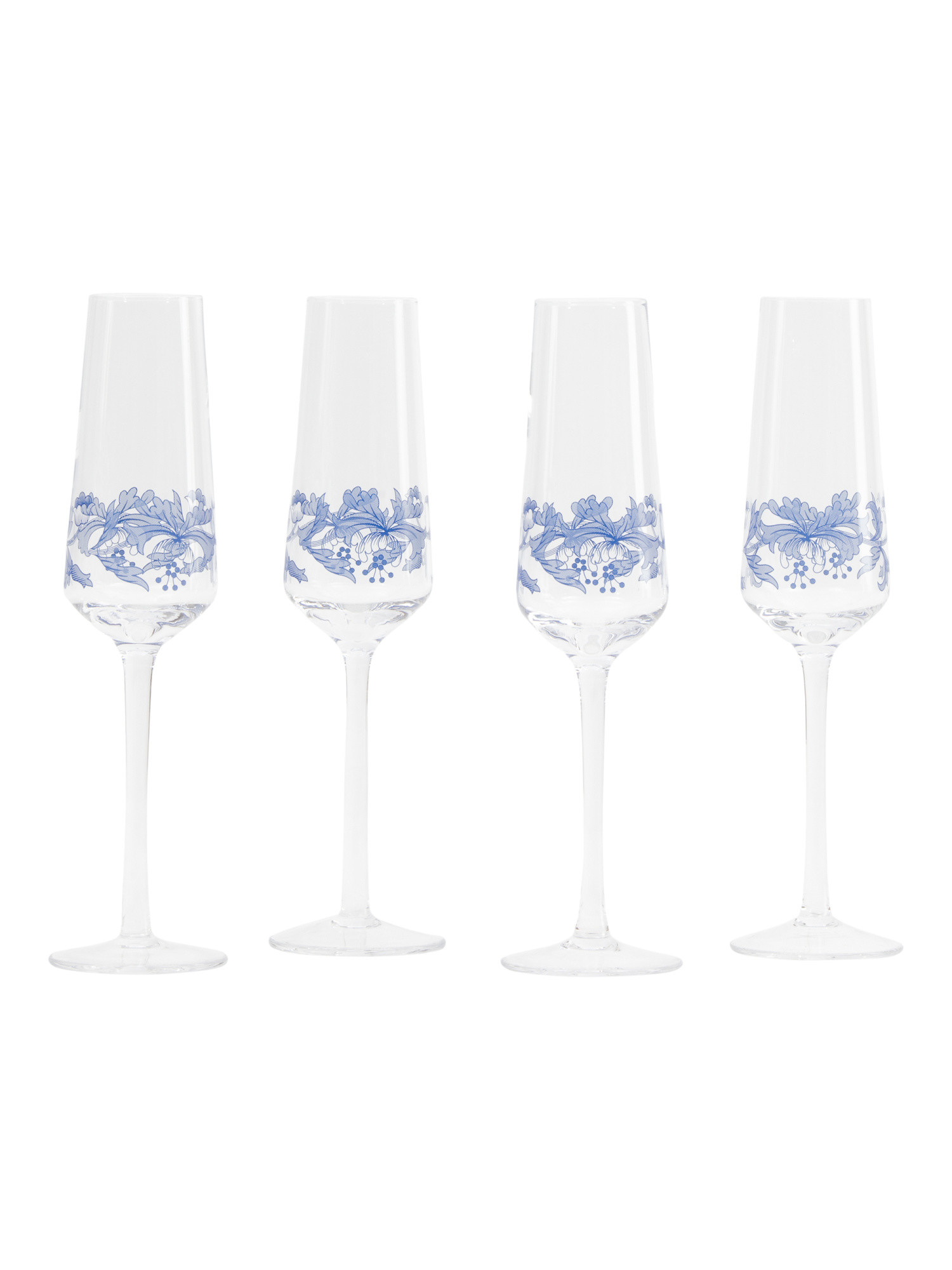Set Of 4 Brocato Champagne Flutes | TJ Maxx