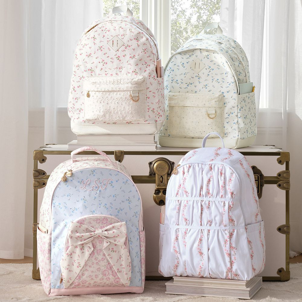 Gear-Up LoveShackFancy Prairie Ditsy Bow Backpack | Pottery Barn Teen