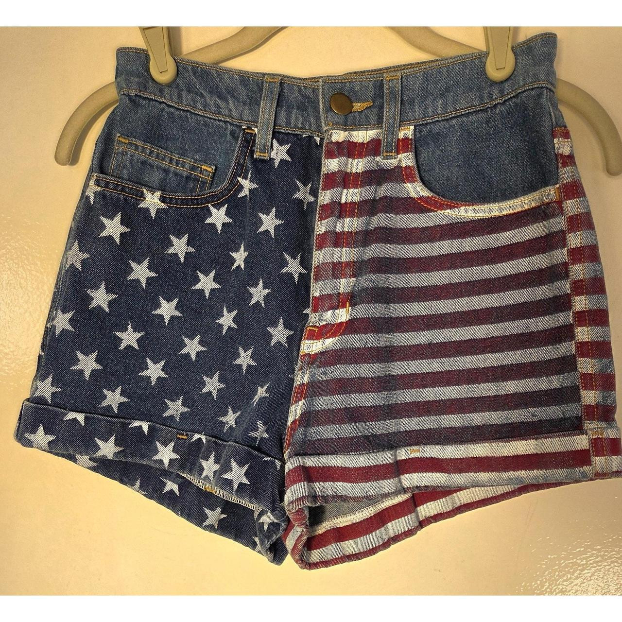 American Apparel Women's Shorts - Multi - 25 | Depop US