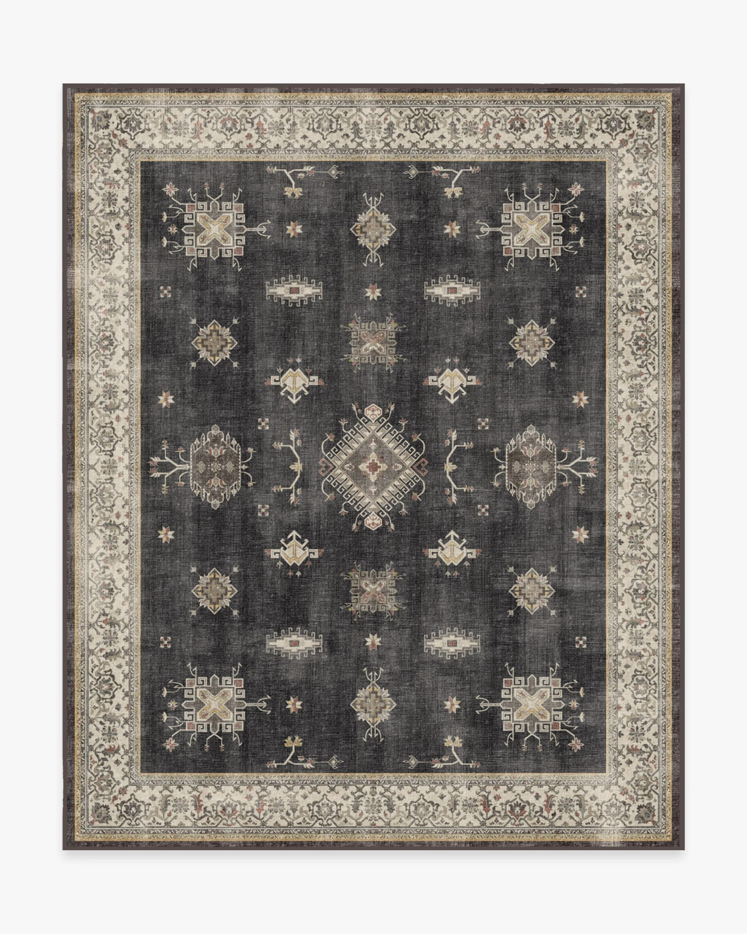 Verena Dark Wood Rug | Ruggable