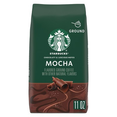 Starbucks Mocha Flavored Medium Roast Ground Coffee - 11oz | Target
