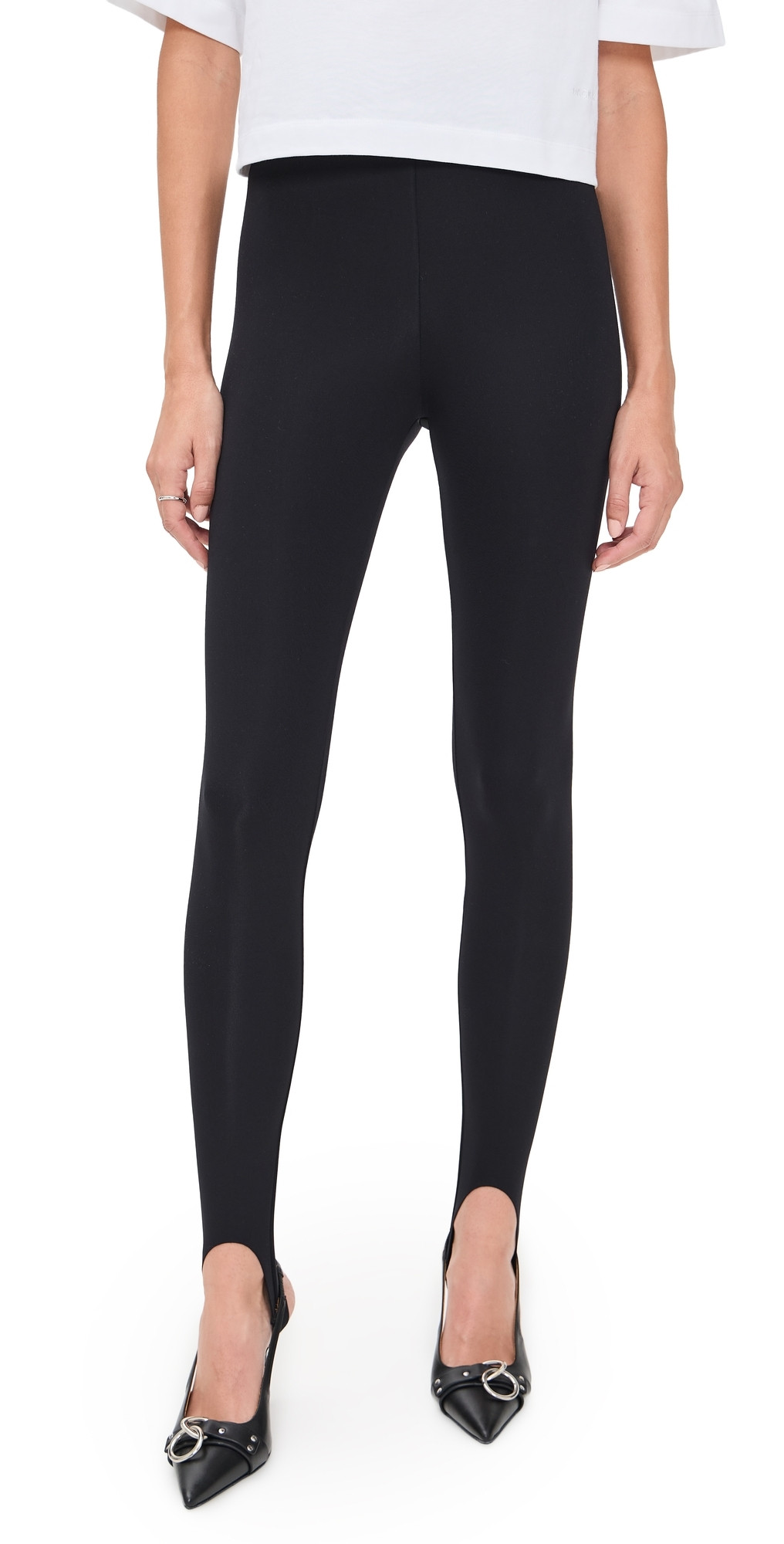Commando Neoprene Stirrup Leggings Black XS | Shopbop
