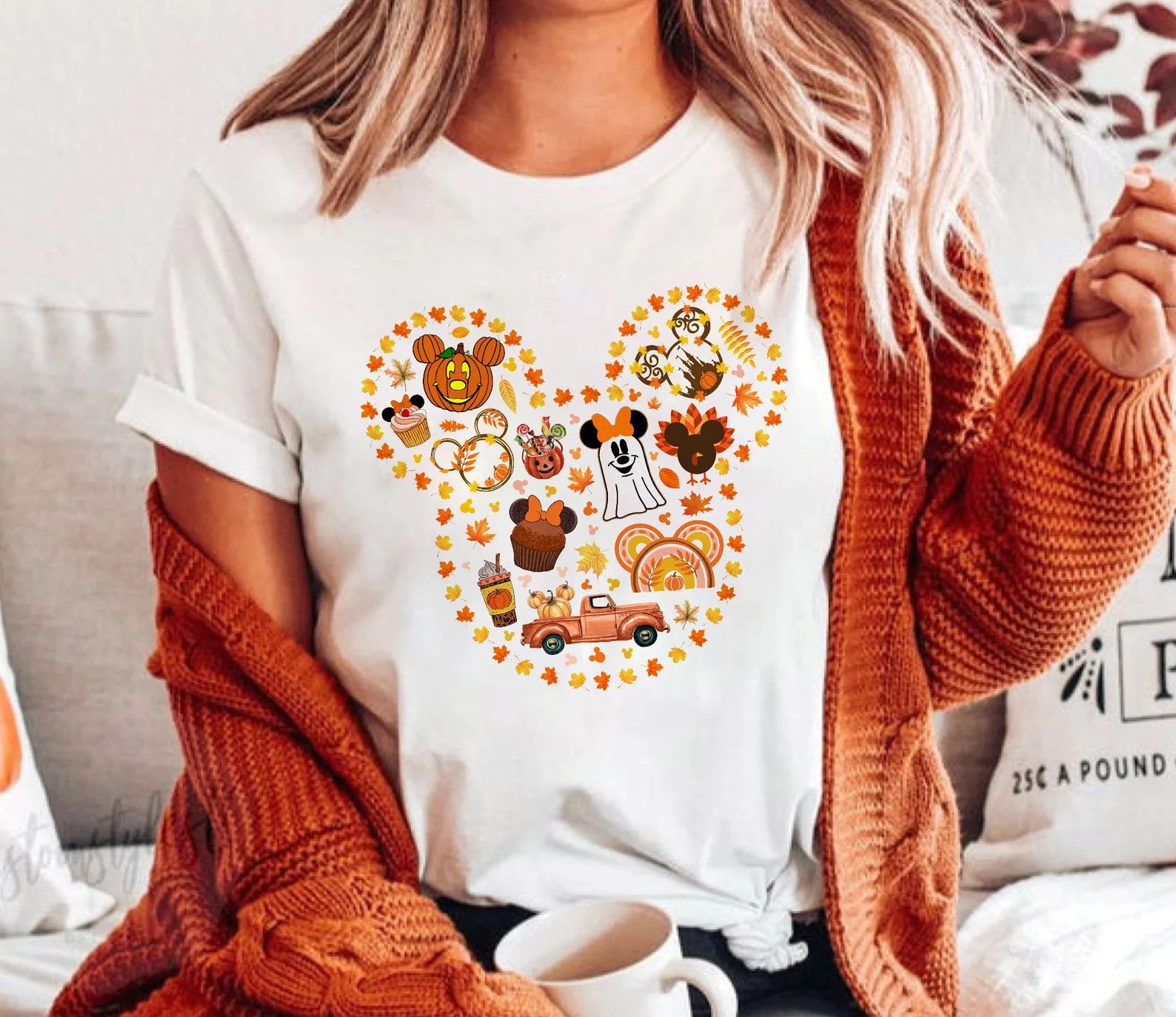 Disney Fall vibes sweatshirt fall tee shirt fall apparel | Etsy | Etsy (US)