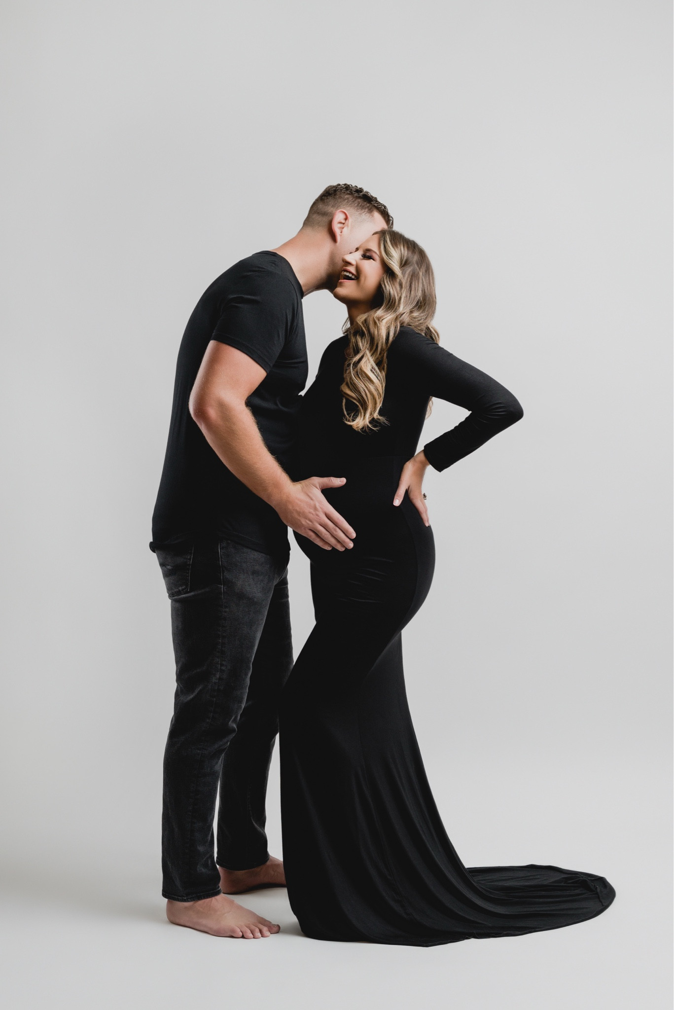 Maternity photos! In a size small in dress! 