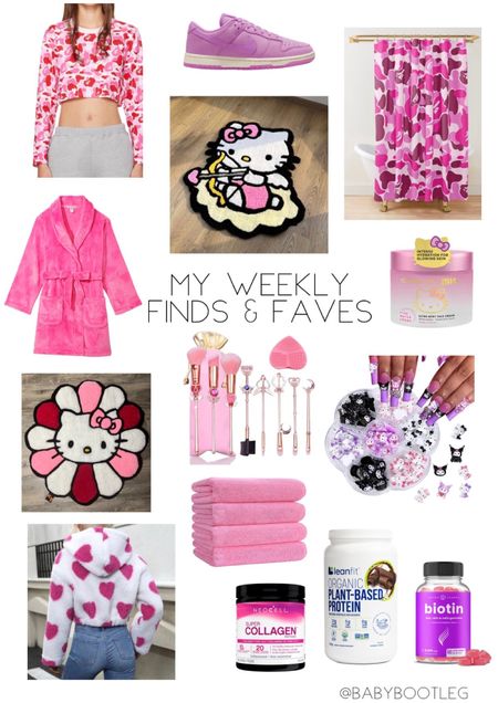 Some of my weekly favorites and finds! #pink #y2k #hellokitty 

#LTKhome #LTKstyletip
