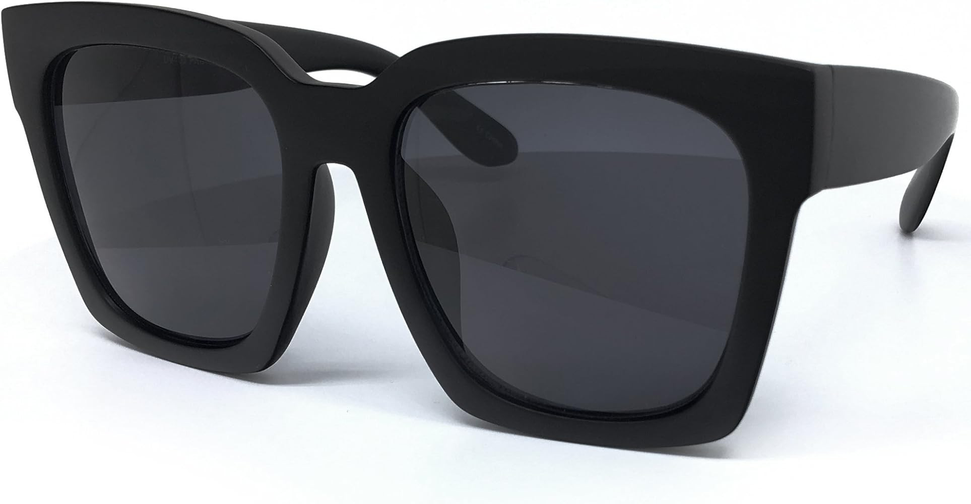 7151 Premium Oversize XXL Women Men Mirror Fashion Sunglasses | Amazon (US)