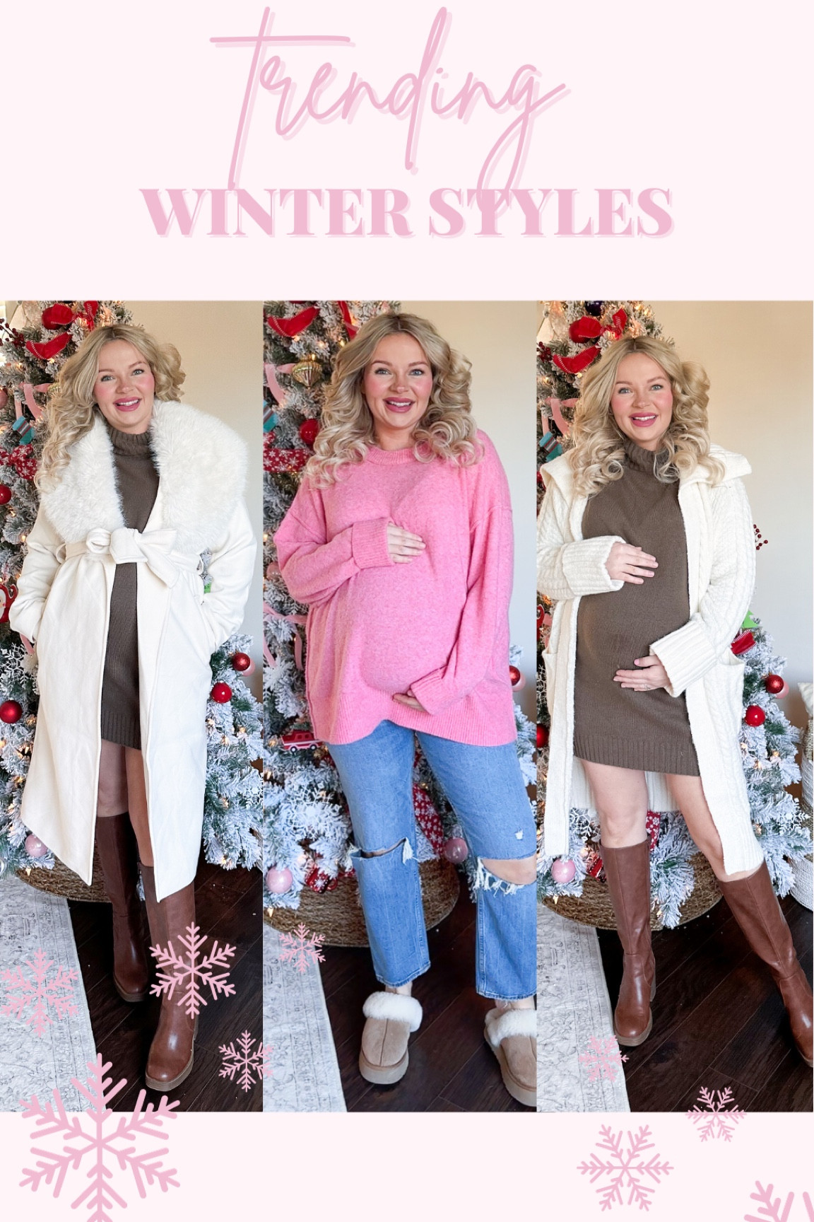 Trending styles for winter // closet staples 

#LTKstyletip #LTKSeasonal #LTKfindsunder100