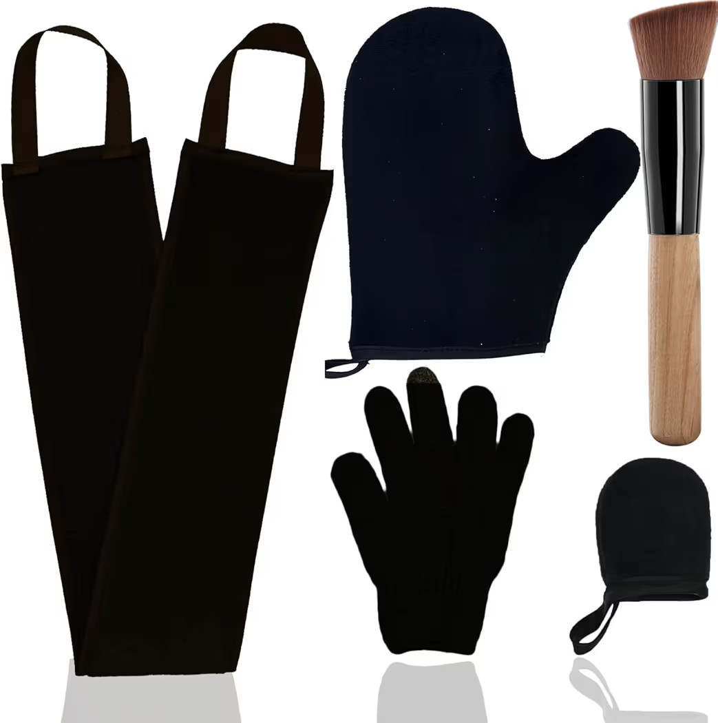 5 Piece Self Tanning Mitt Applicator Set with Self Tan Glove Tanning Back Lotion Applicator Tanni... | Amazon (CA)