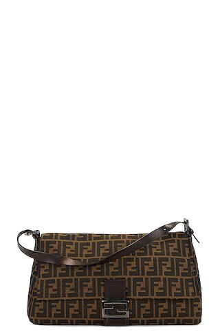 Fendi Zucca Mamma Baguette Shoulder Bag | FWRD 