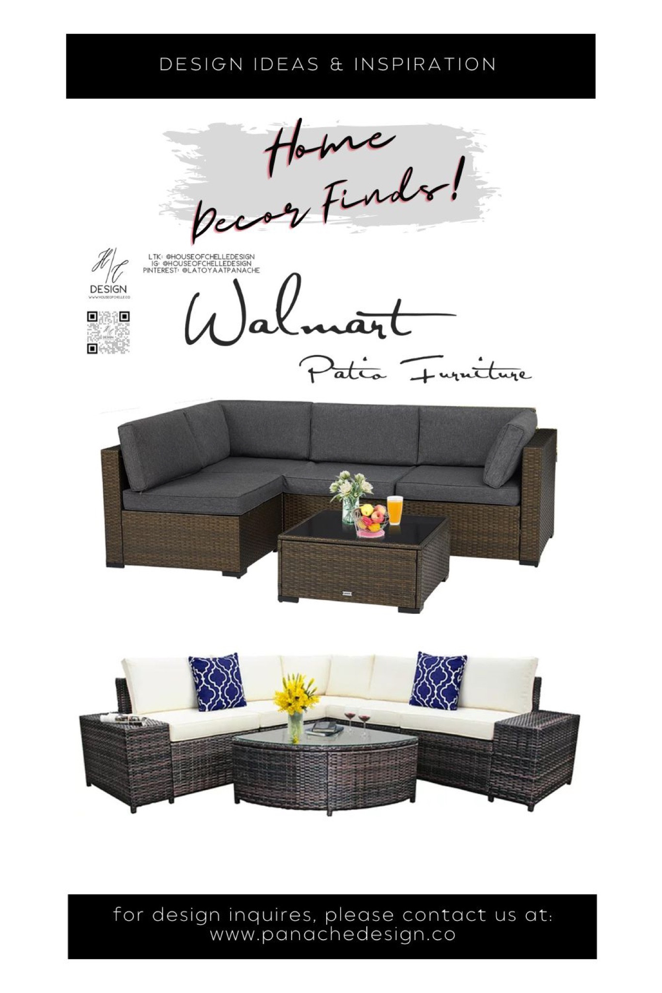 Walmart Patio Furniture. Patio furniture, deck furniture, patio sofa, deck sofa, outdoor furniture, rattan furniture, wicker furniture, outdoor space furniture, summer furniture, home decor on a budget.

#LTKhome #LTKstyletip #LTKFind