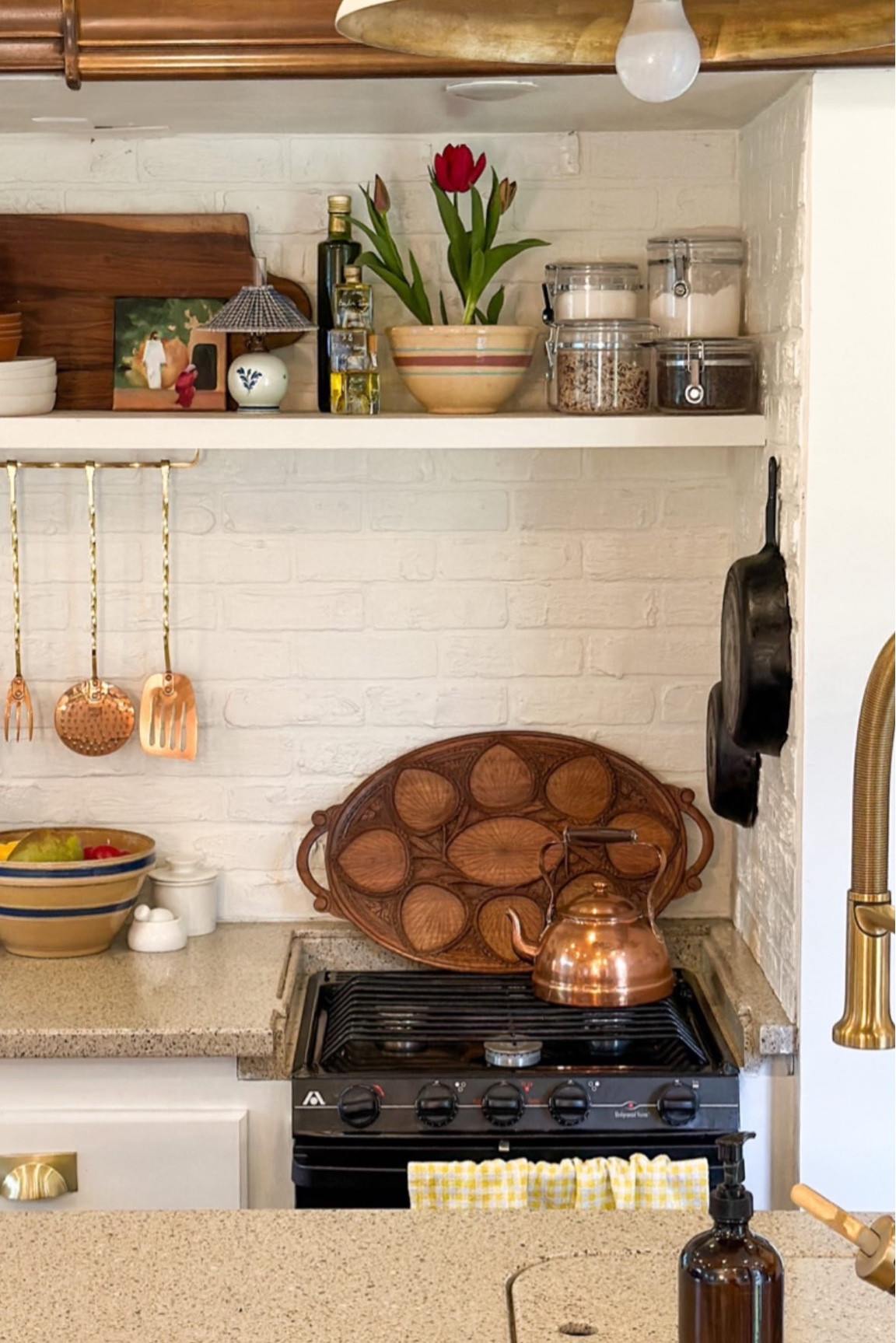 Decided our RV kitchen needed a little spring refresh! 🌷 Incorporated some thrifted pieces and some gifted pieces to bring in new colors and textures! Gonna link what I can here ☺️ 

#LTKhome #LTKSeasonal #LTKtravel