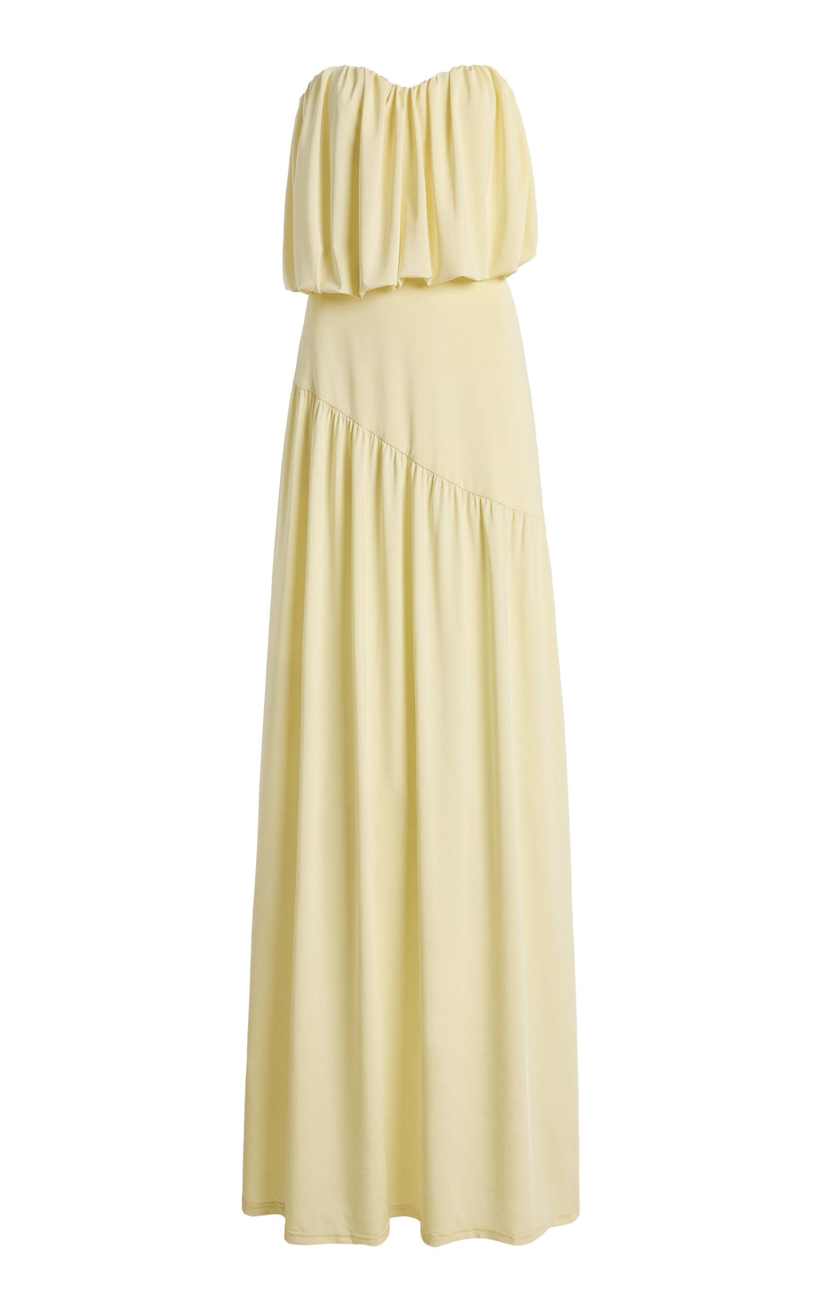 Exclusive Seraphic Strapless Jersey Maxi Dress | Moda Operandi (Global)