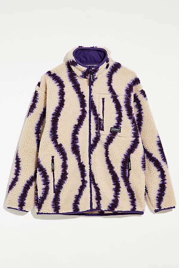 Gramicci Patterned High Pile Fleece Jacket | Urban Outfitters (US and RoW)
