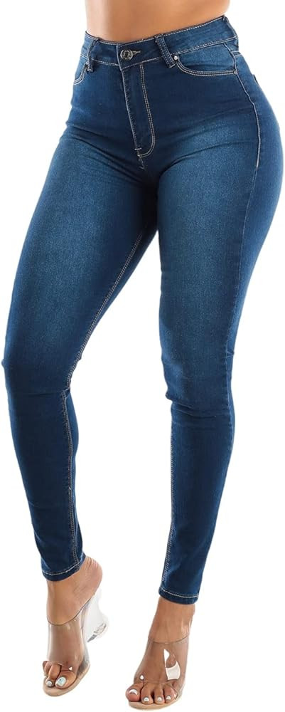 Moda Xpress Ultra High Waisted Jeans for Women - Skinny Jeans - Stretchable Slim Fit Jeans | Amazon (US)