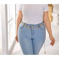 Plus Gold Moon Chain Belt - & Star Stars Accent 55 | Etsy (UK)