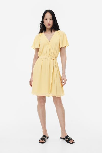 V-neck Chiffon Dress | H&M (US + CA)