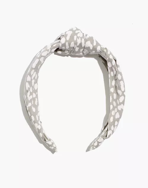 Knotted Covered Headband | Madewell