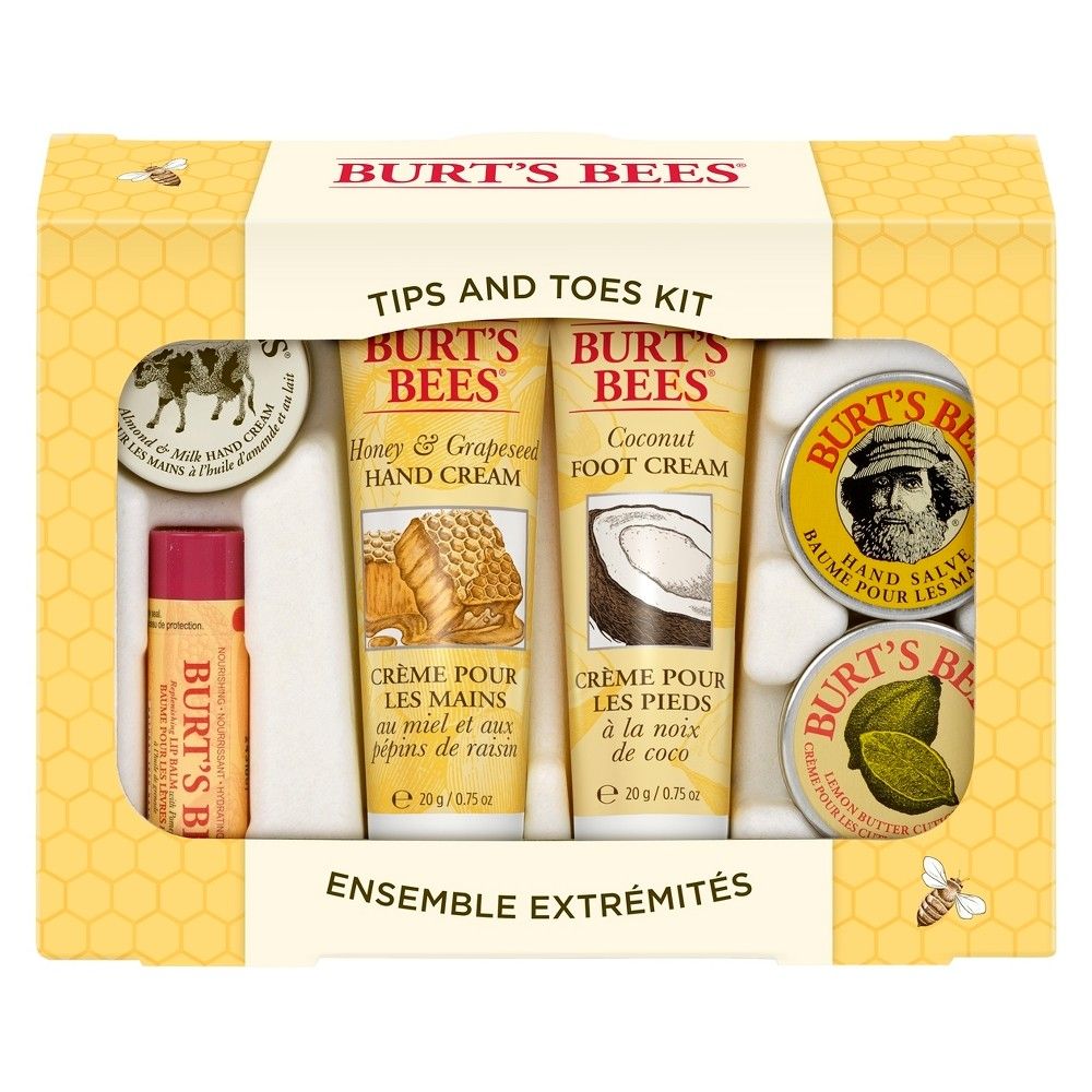 Burts Bees Tips and Toes Kit - 6ct | Target