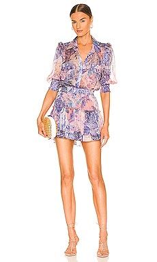 MISA Los Angeles Amelie Dress in Namaskar Patchwork from Revolve.com | Revolve Clothing (Global)