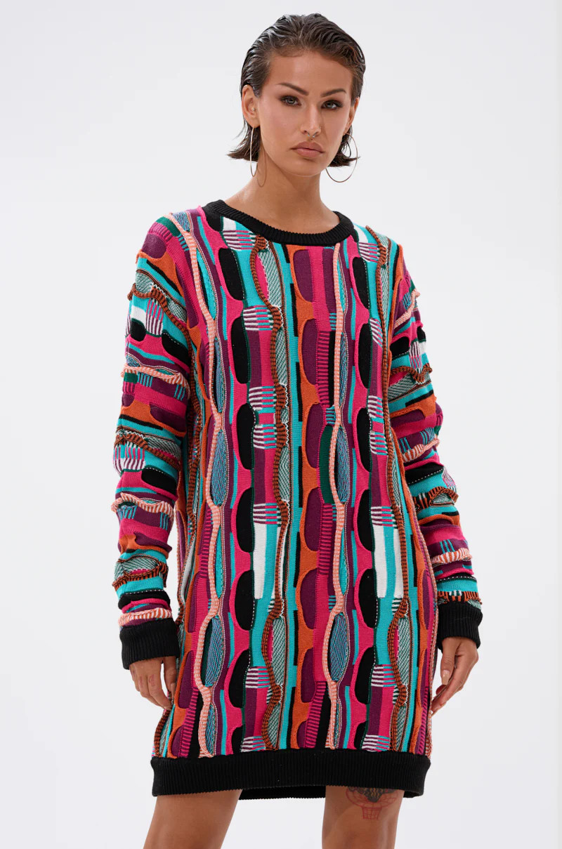 CARLTON COULD NEVER KNIT SWEATER DRESS | AKIRA