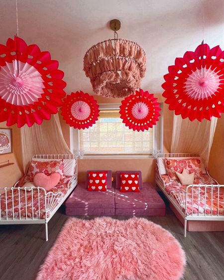 Valentine’s Day Girls Room Decor ❤️💕

#LTKkids #LTKMostLoved #LTKhome