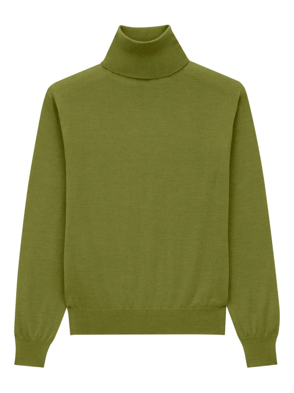 Saint Laurent turtleneck wool sweater - Green | Farfetch Global