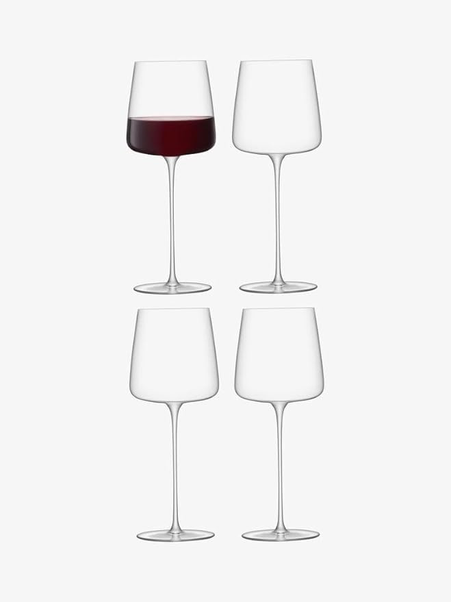 LSA International Metropolitan Grand Cru Glass 680ml Clear | Set of 4 | Dishwasher Safe | MW04 | Amazon (UK)