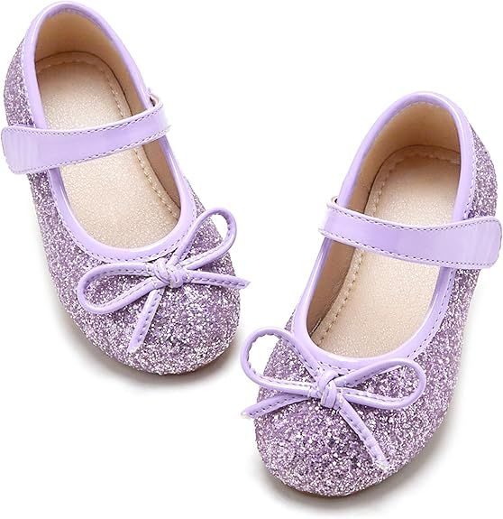 Otter MOMO Toddler/Little Girls Mary Jane Ballerina Flats Shoes Slip-on School Party Dress Shoes ... | Amazon (US)