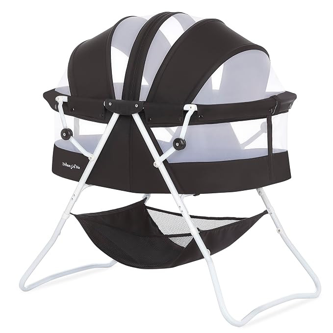 Amazon.com: Dream On Me Karley Bassinet, Award Winner Lightweight Travel Baby Bassinet, Foldable ... | Amazon (US)