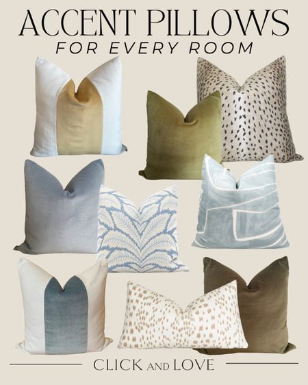 Accent pillows for every room! Use these to add color and patterns to your sofa or bedding!

Etsy, custom pillows, throw pillow, accent pillow, pillows for every room, stripe pillow, pattern pillows, velvet pillow, antelope pillow, bedding pillow, sofa pillow, bedroom decor, living room decor,  neutral pillow, traditional home, modern home, budget friendly pillow 

#LTKstyletip #LTKunder50 #LTKhome