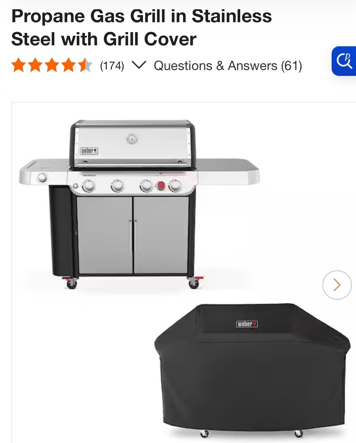 Gift for parents
Propane Weber grill with cover 

#LTKGiftGuide #LTKHoliday #LTKHome