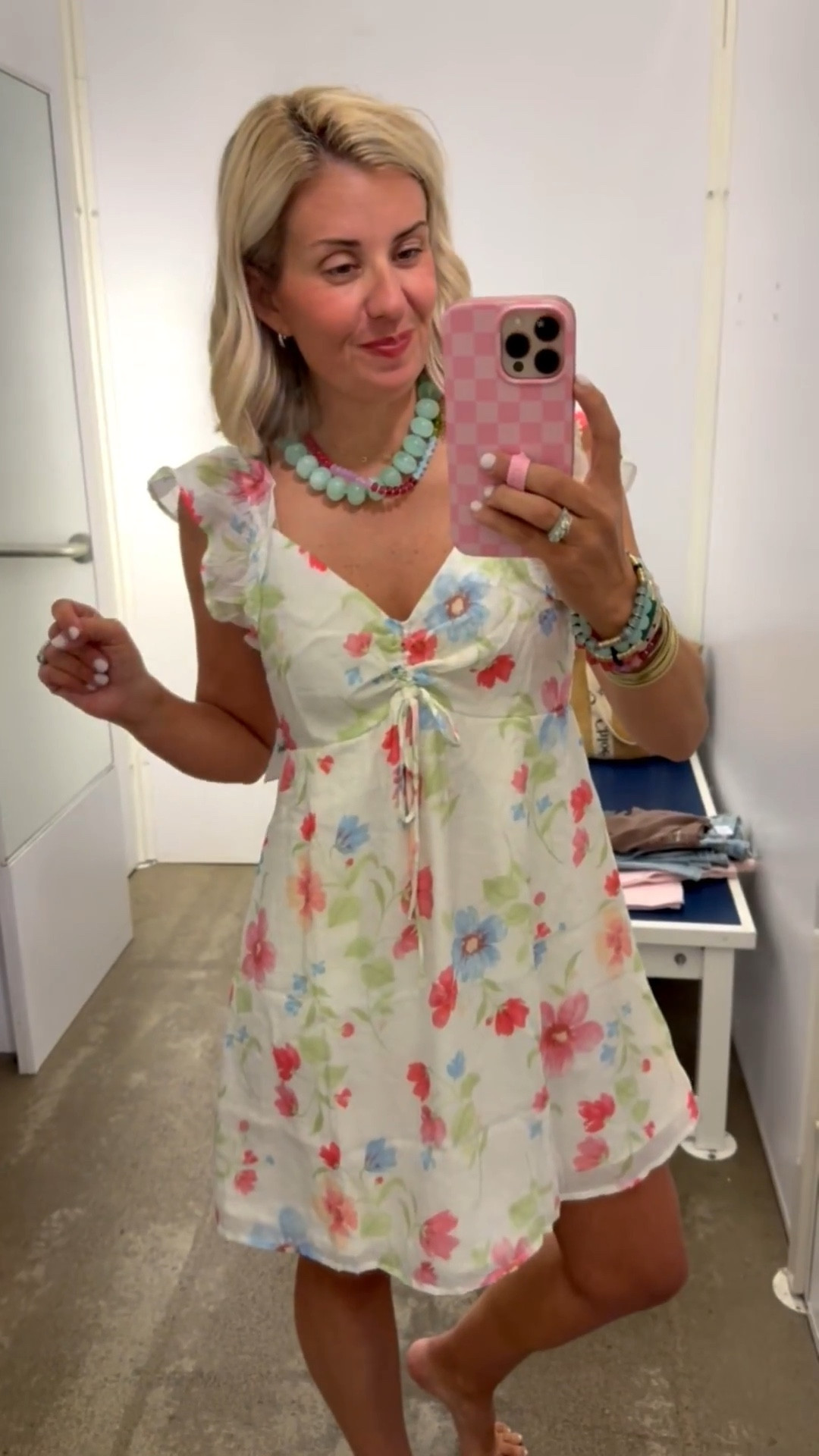 Cuteness alert….this dress is adorable and my girls will love this too. I’m wearing a small in dress & cardigan. 
*Use my Loopy code mixandmatchmadness 
*Use my A+B code Catherine20

#LTKSeasonal #LTKstorytime #LTKSaleAlert