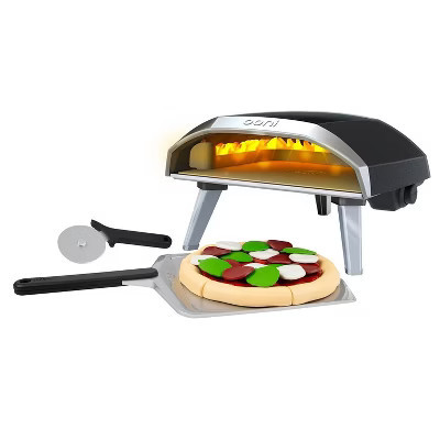 Casdon Ooni Toy Pizza Oven with Pizza Peel, Pizza Cutter Wheel and Toppings - Featuring Flame-Effect Light To Mimic Real Life! | Target