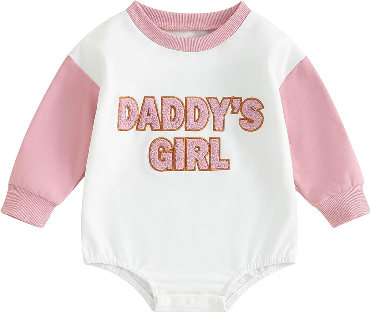 Toddler Baby Sister Romper Big Sister Little Sister Matching Clothes Fall Outfit Infant Newborn S... | Amazon (US)